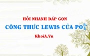 Công thức Lewis của PO43- (PO43- Lewis Structure)